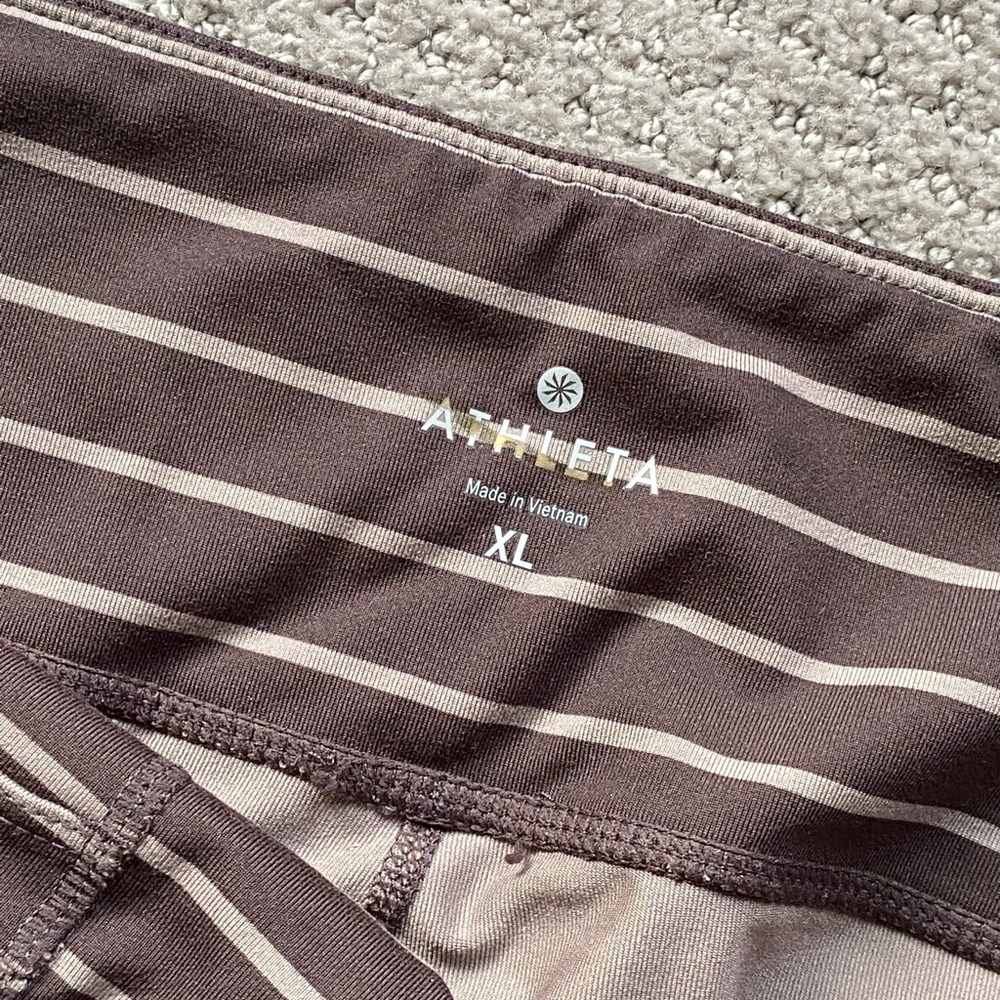 Athleta Chaturanga Capri Leggings Sz XL - Picture 2 of 3